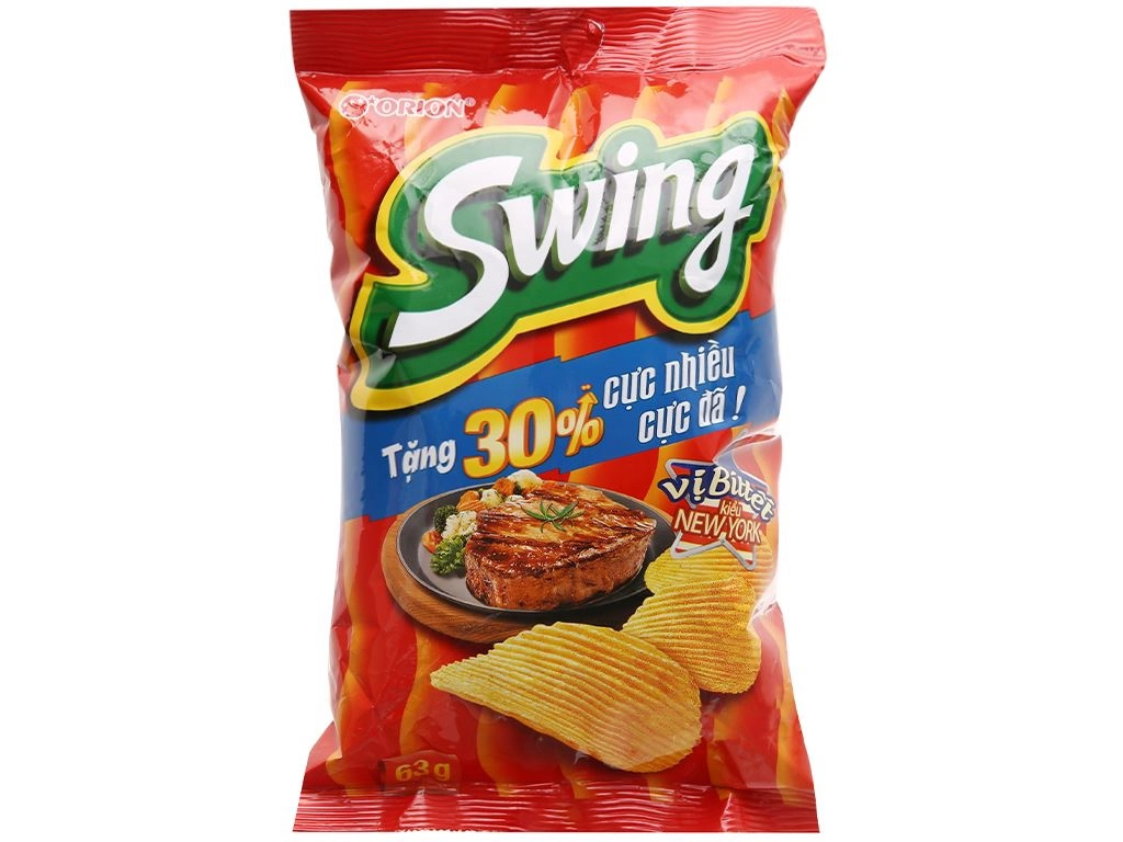 Bim bim Swing vị bò 58g