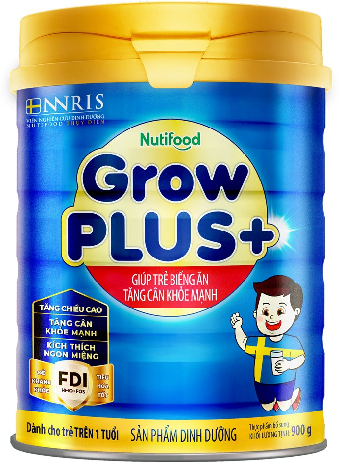 Sữa Nuti GrowPLUS+ xanh 900g