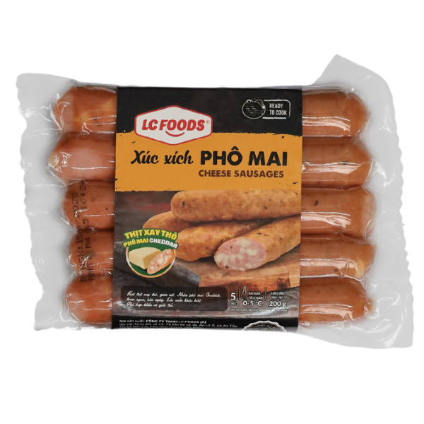 XÚC XÍCH PHÔ MAI LC 200G