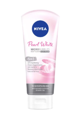 Sữa rửa mặt nữ sáng da đất sét Nivea 100g