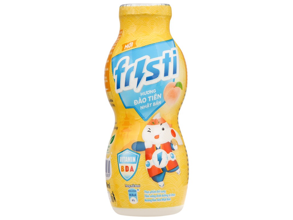 Sữa Chua Uống Fristi hương đào 80ml*6/8