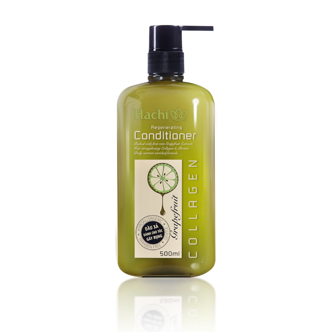 Dầu xả Hachi bưởi Regenerating dành cho tóc gãy rụng 500ml/16