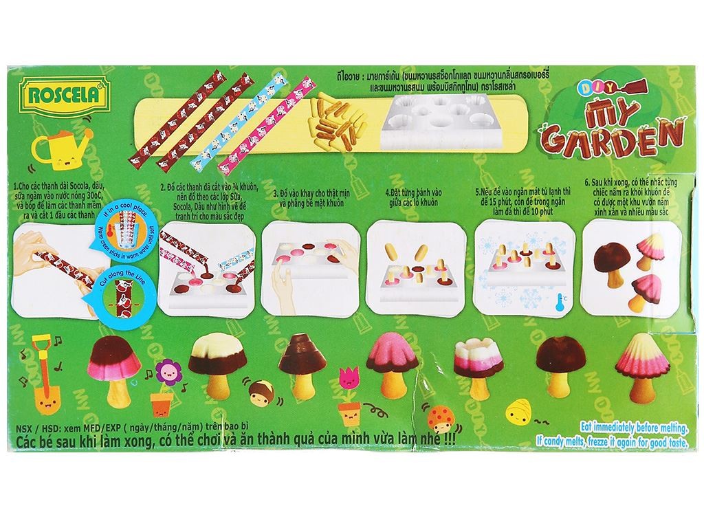 Bánh tự làm - Khu vườn nấm - DIY MY GARDEN/24