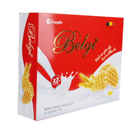Bánh Belgi trứng sữa 278g