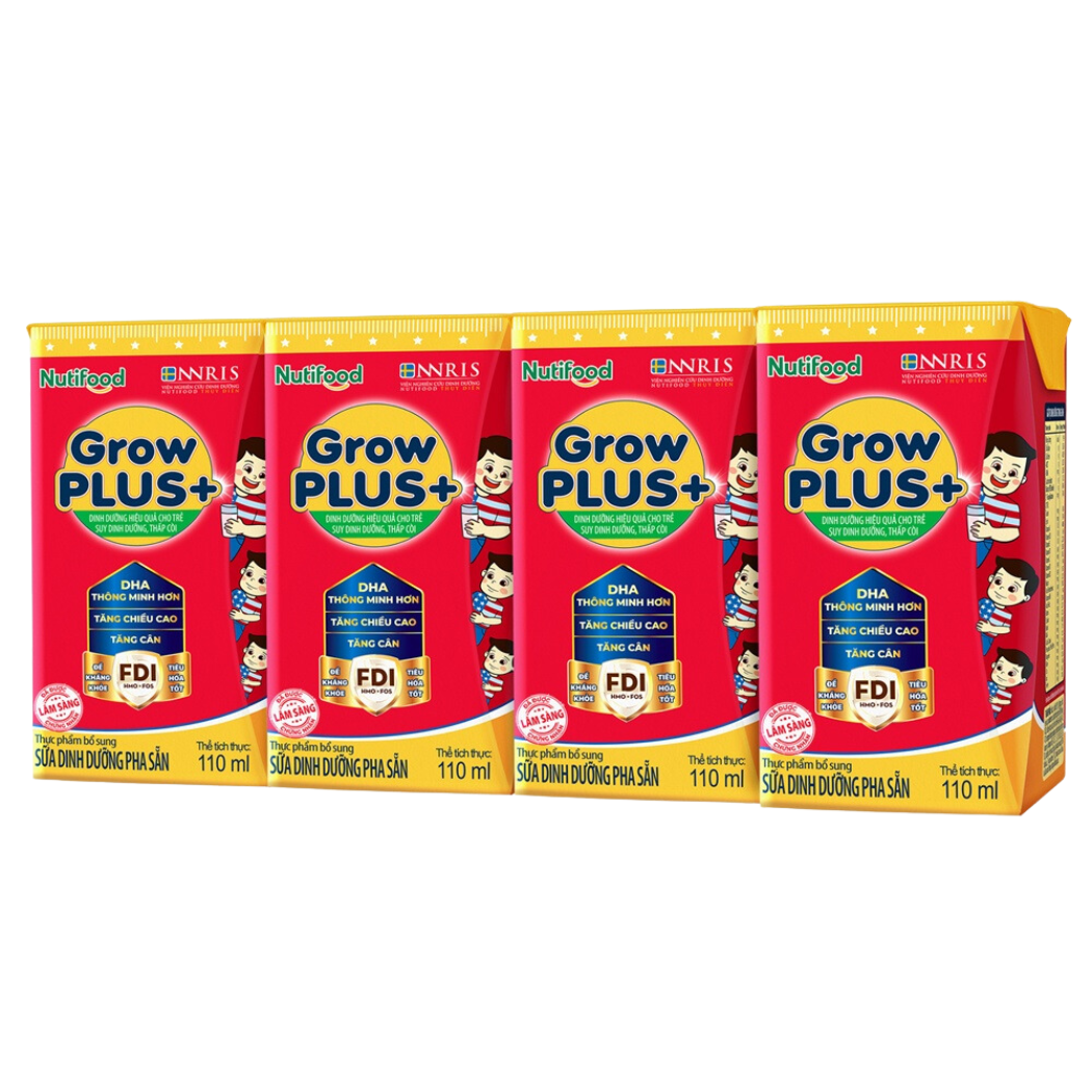 Sữa Nuti growplus dinh dưỡng 110ml/12