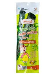 Snack rong biển cuộn nướng Ofood vị truyền thống gói 6g/90