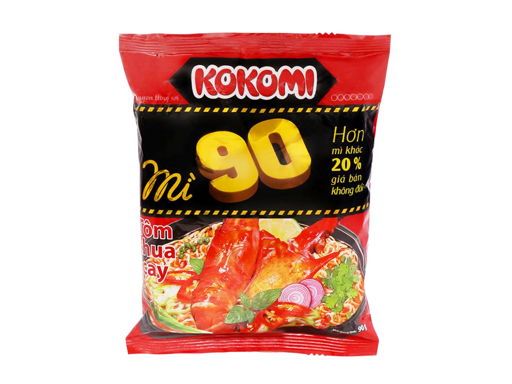 Mì Kokomi Đại 90 Tôm chua cay