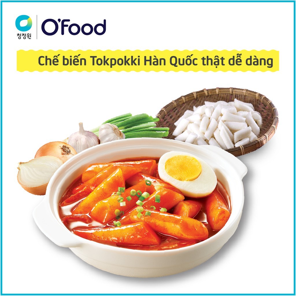 Bánh gạo HQ O'food 350g/24