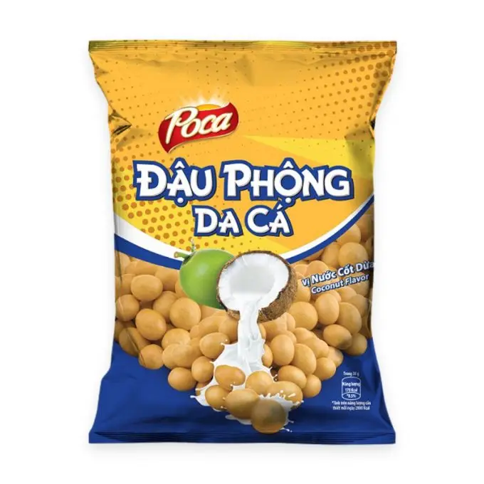 Đậu phộng Poca da cá vị nước cốt dừa 90g