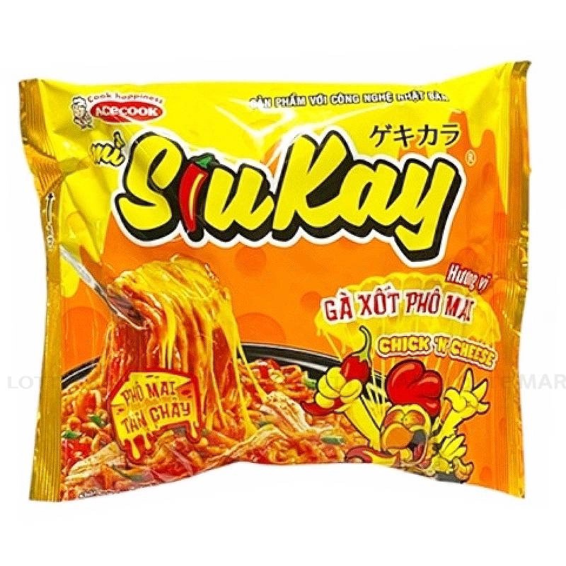 Mì Siukay gà cay phô mai 129g/24