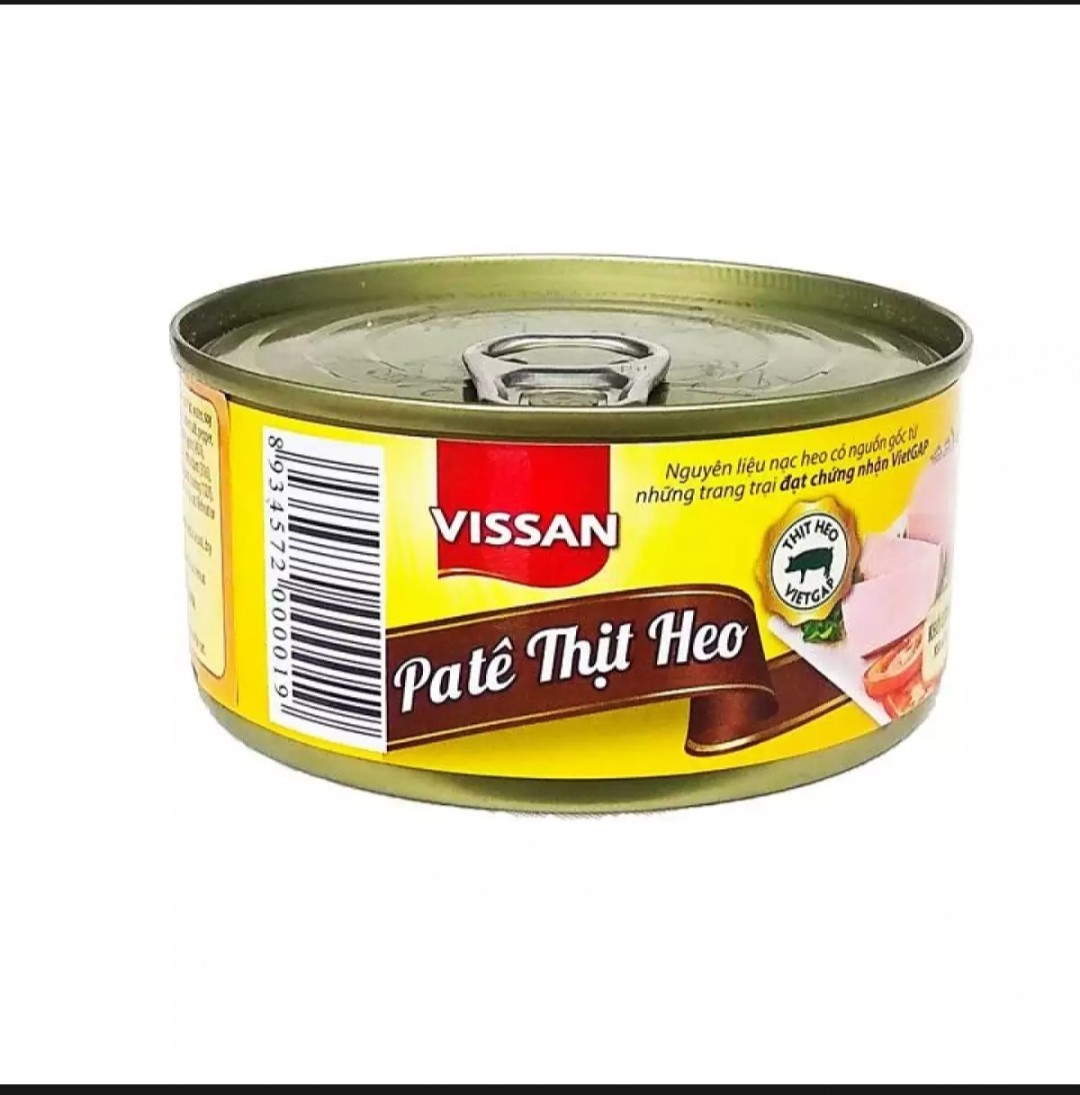 Pate thịt heo Vissan 170g
