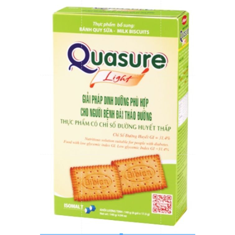Bánh Quasure ăn kiêng cốm 140g