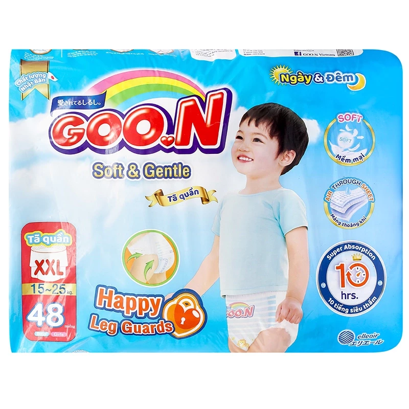Tã Quần Goon soft & gentle XXL48