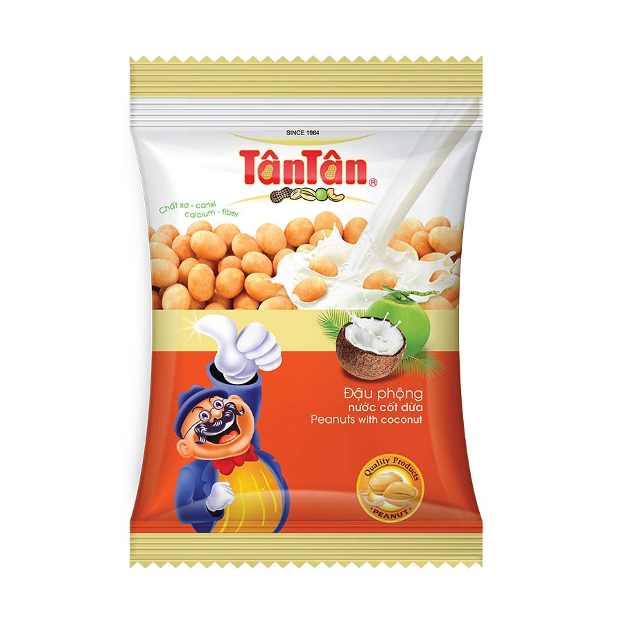 Đậu phộng Tân Tân  vị BBQ 50g