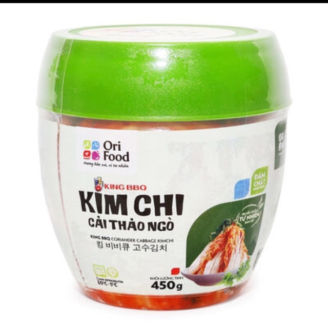 King BBQ kim chi cải thảo ngò hũ 450g