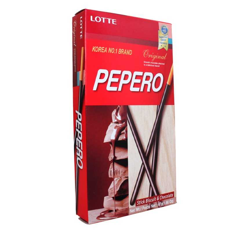 Bánh que Lotte Pepero Socola 47g/40