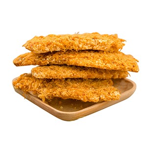 Cơm cháy chà bông vuông Nhật Khánh 100g