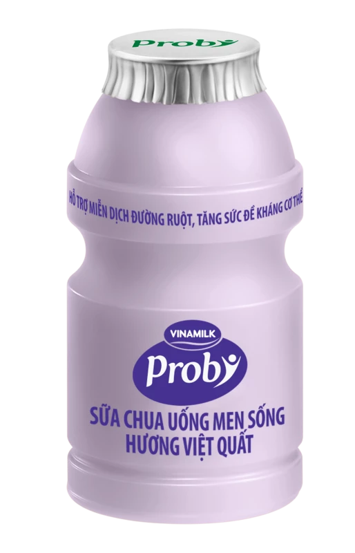 Sữa chua Probi hương việt quất 65ml lốc 5/10