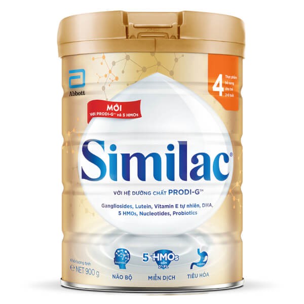 Sữa bột Similac Einstein số 4 900g – Cho trẻ từ 2 đến 6 tuổi