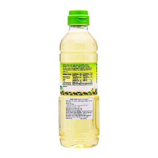 Giấm táo Sempio 500 ml/20