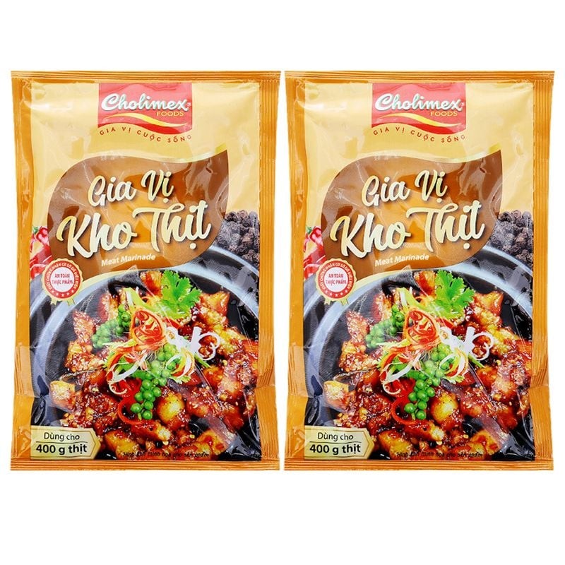 Gia vị kho thịt Cholimex 50g/120 gói