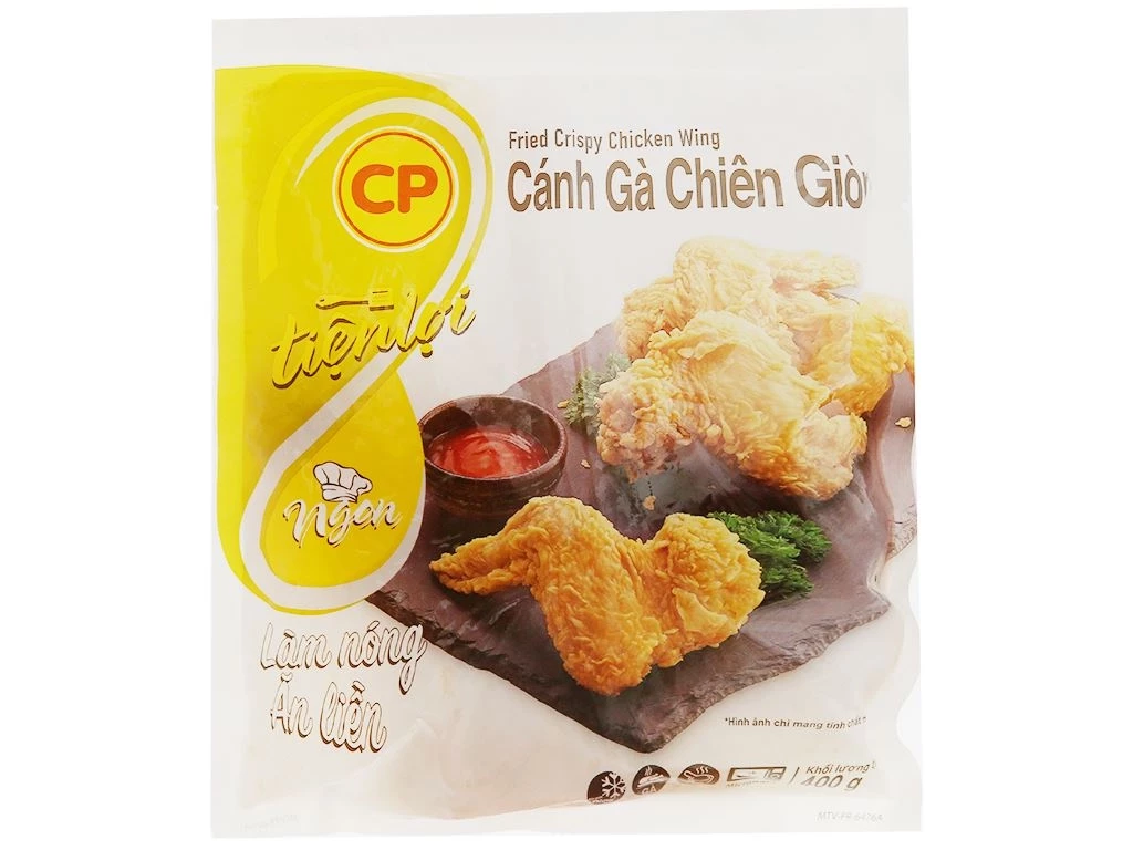 Cánh gà CP chiên giòn 400g