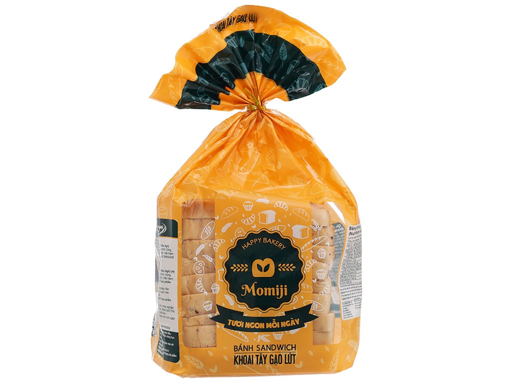 Bánh mì sanwich khoai tây gạo lứt 300g