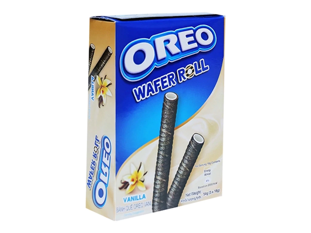 Bánh quế Oreo vani 54g