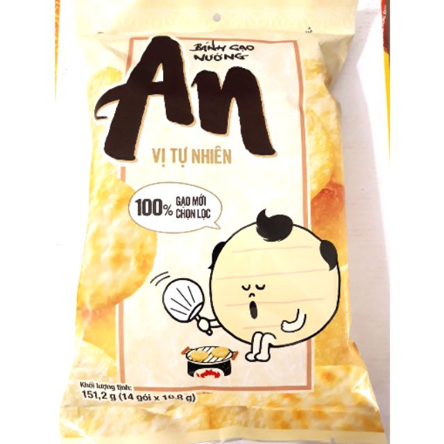 Bánh gạo AN vị ngọt tự nhiên 14P(151.2g)/20