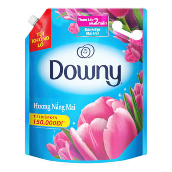 Nước xả vải Downy Nắng mai túi 3L
