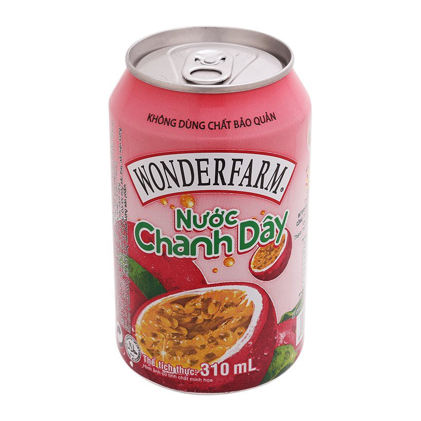 Nước chanh leo wonderfam 310ml,320ml