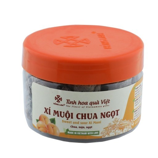 Ô mai Hồng Lam xí muội chua ngọt 200g