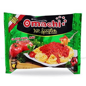 Mì Omachi xốt spaghetti bò 91g