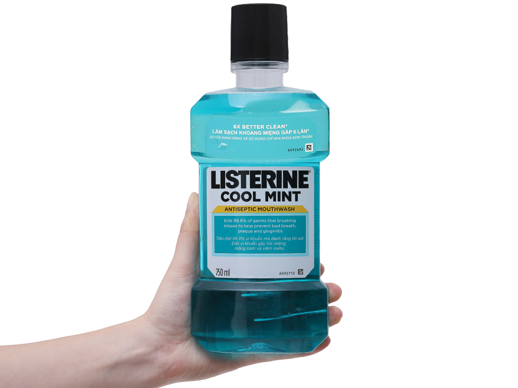 Nước Súc Miệng Listerine Coolmint 750ml -1251