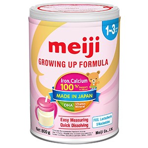 Sữa bột Meiji Growing Up Formula số 1 – 800g – Dinh dưỡng cho trẻ từ 1–3 tuổi