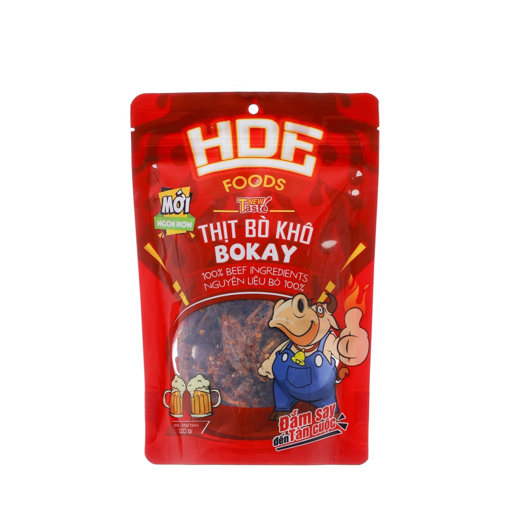 Thịt bò khô Bokay 120g