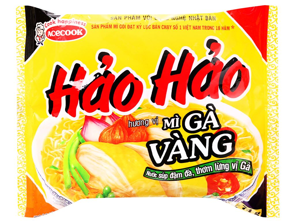 Mì Hảo Hảo gà vàng 75g