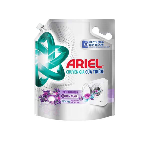 Nước giặt Ariel Downy cửa trước hương hoa Oải Hương túi 3.2 Kg