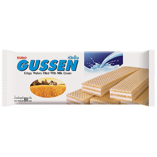 Bánh xốp hộp Gussen sữa 264g/12