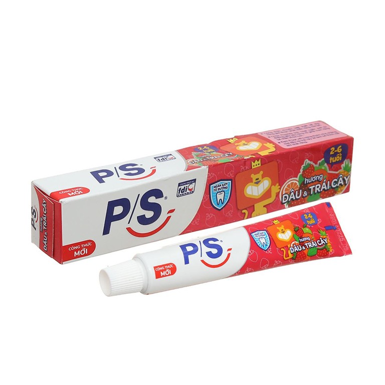 Kem đánh răng P/S Trẻ em Hương Dâu & trái cây  45g