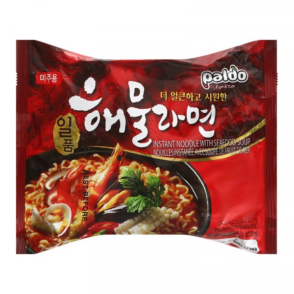 Mỳ cay Paldo vị hải sản 102g