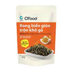 Rong biển giòn trộn khô gà 30g
