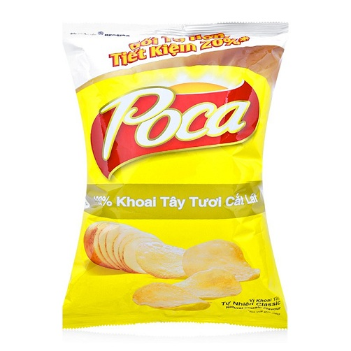 Poca Khoai tây vị Tự nhiên 95g