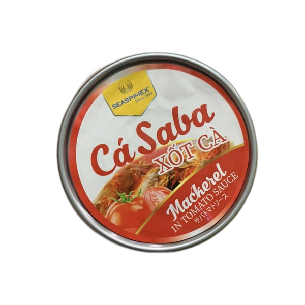 Cá saba xốt cà Seaspimex 185g