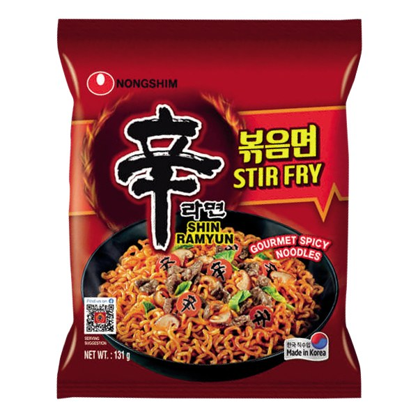 Mì Shin xào khô Nongshim 131g