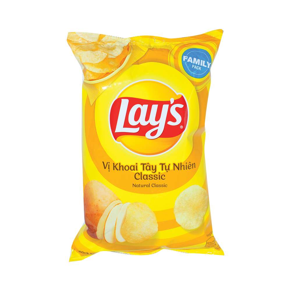 Lays vị tự nhiên Classic 150g
