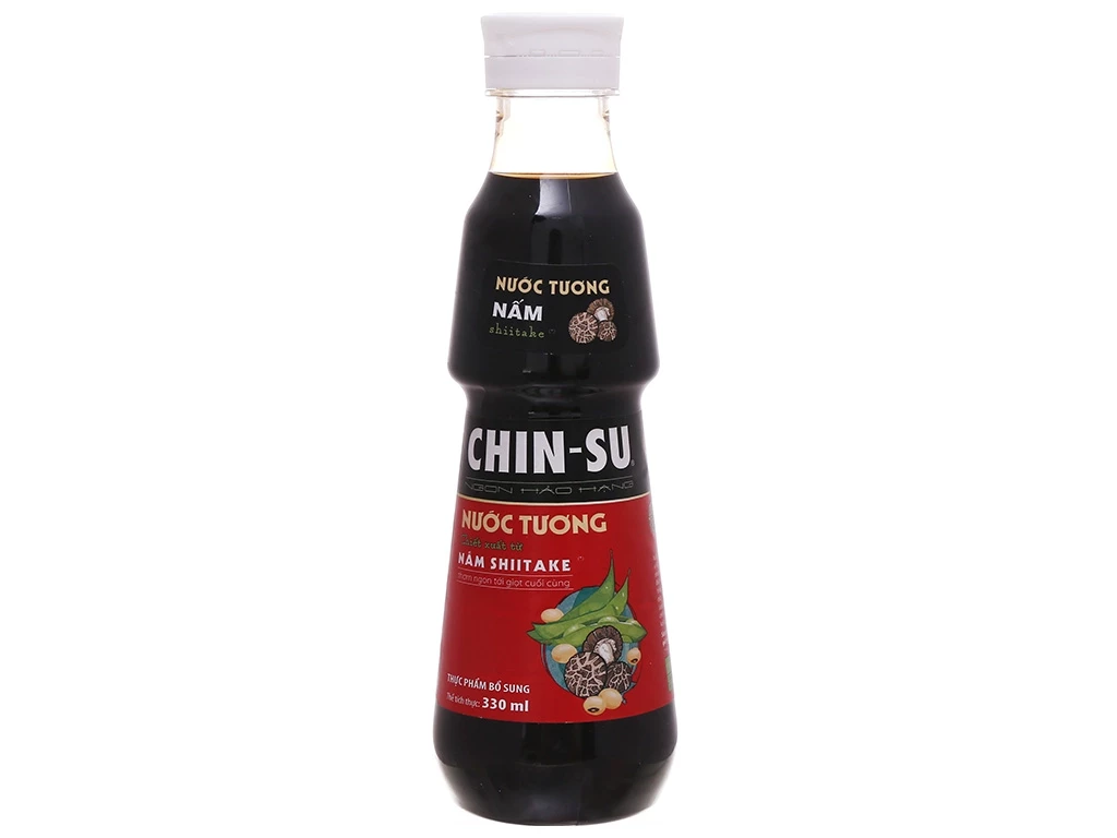 Nước tương chinsu nấm shiitake 330g