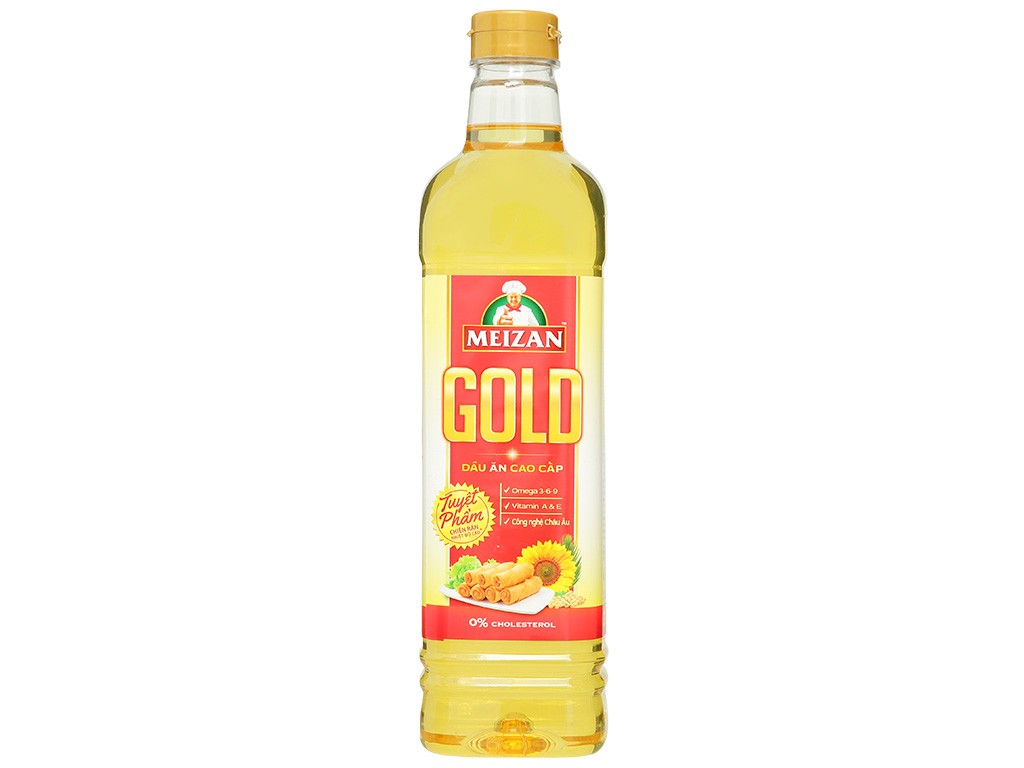Dầu ăn Meizan gold 1L/12