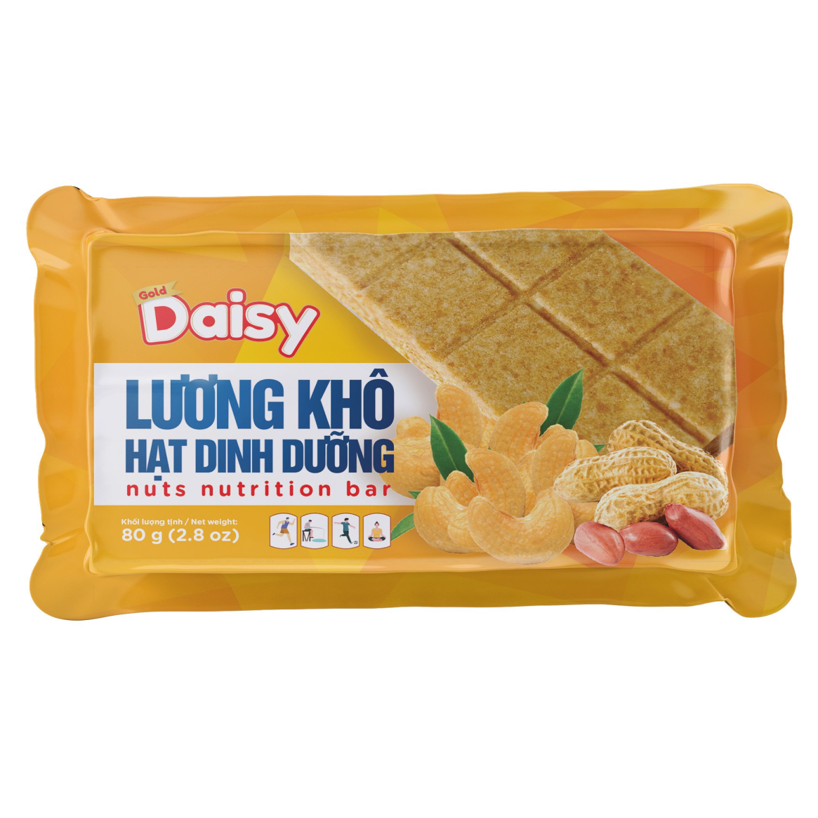 Lương khô hạt dinh dưỡng Hữu Nghị 80g/60
