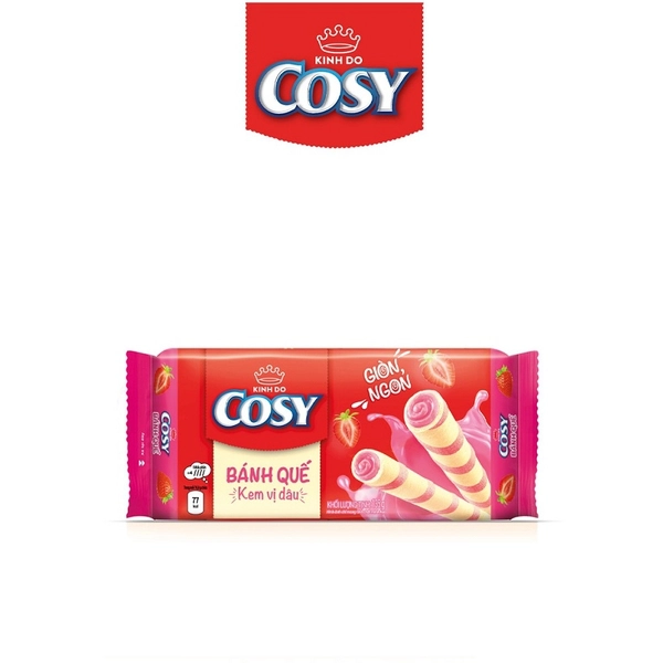 Bánh cosy quế vị dâu 126g/24